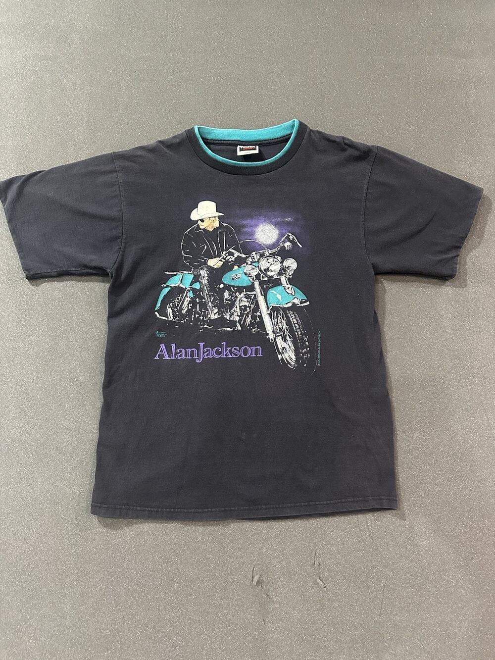 Vintage 1992 Alan Jackson A Lot About Livin Living Legend Shirt #Concerttee